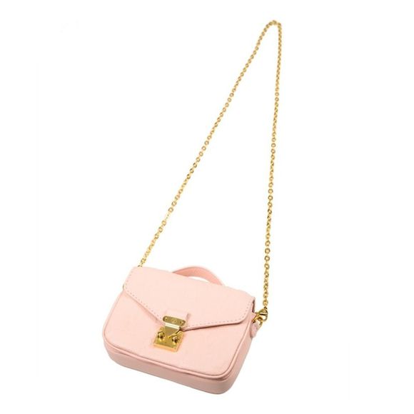 Louis Vuitton Micro Metis Calf Leather Shoulder Bag Pink - Picture 4 of 5